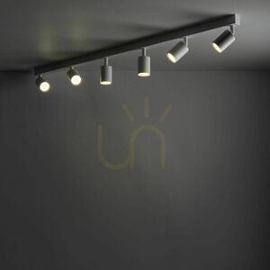 Nex White taklampa, 6 XGU10 small 1