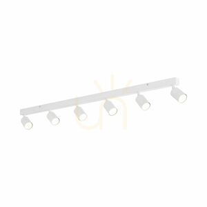 Nex White taklampa, 6 XGU10 small 3