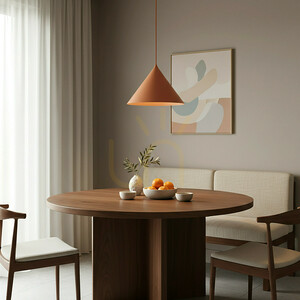 Cono L Salmon taklampa 1 Xe27 small 1