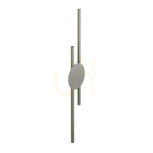 Java New Brown vägglampa med 2 LED-lampor small 2