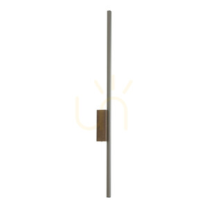 Flash New – brun vägglampa i trä, M 1 LED small 4