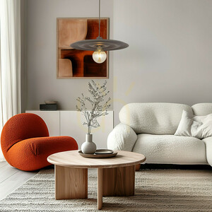 Onda New Brown taklampa, 1x E27 small 1