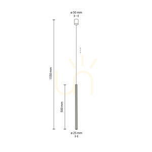 Ferro Sabia Champagne 500 taklampa 1 Xg9 small 6