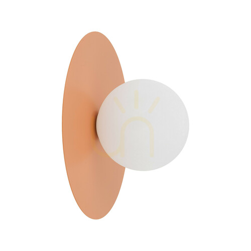 Kontrollera Pixi vägglampa i laxfärg 1 Xg9