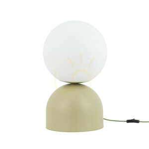 Miki Pistacio Stort nattljus 1 Xe27 small 0