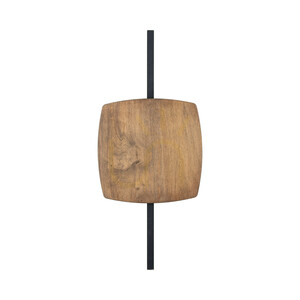 Selva M LED-vägglampa i valnöt small 9