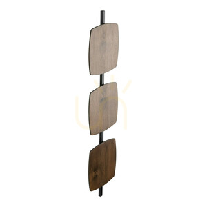Selva L LED-vägglampa i valnöt small 5