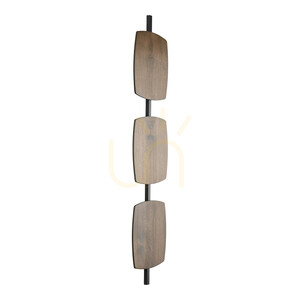 Selva L LED-vägglampa i valnöt small 6