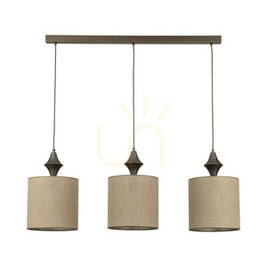 Amura New Brown taklampa 3 Xe27 small 7