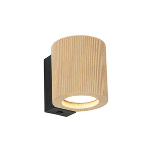 Eve Corte vägglampa i trä 1 XGU10 small 5