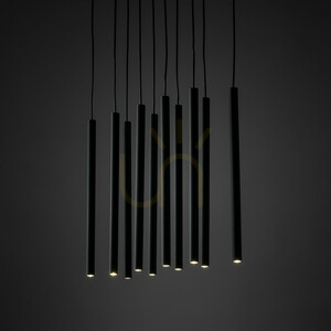 Ferro Black taklampa, 10 Xg9-remsa small 1