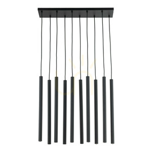 Ferro Black taklampa, 10 Xg9-remsa small 7
