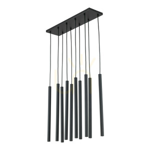 Ferro Black taklampa, 10 Xg9-remsa small 0