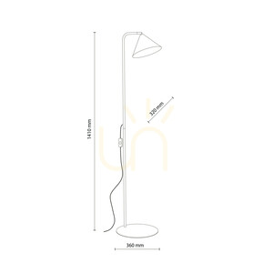 Cono Navy golvlampa 1 Xe14 small 9