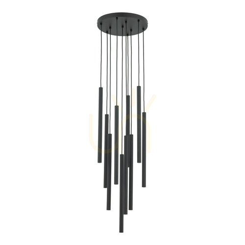 Kontrollera Ferro Black taklampa 10 Xg9 Circle