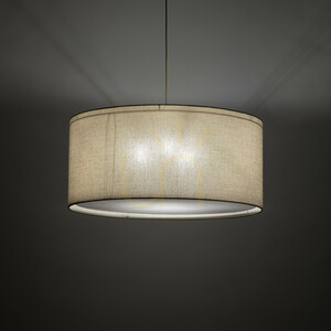 Largo Beige taklampa, 3 Xe27 small 1