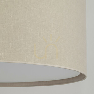 Largo Beige taklampa, 3 Xe27 small 2