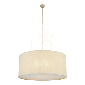 Largo Beige taklampa, 3 Xe27 small 5