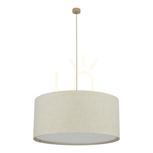 Kontrollera Largo Beige taklampa, 3 Xe27
