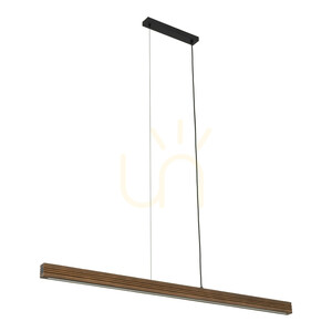 Viga Wood LED-pendellampa i borstad furu och valnöt small 8