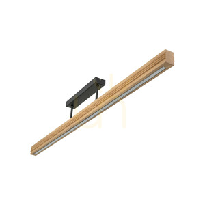 Viga Wood LED-taklampa i borstad, patinerad furu small 6