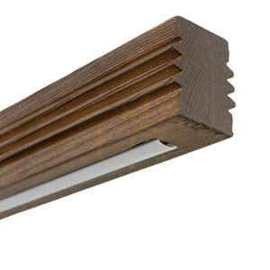 Viga Wood LED-taklampa i borstad furu och valnöt small 4