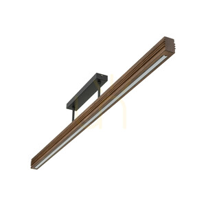 Viga Wood LED-taklampa i borstad furu och valnöt small 6
