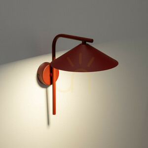 Lume S Burgundy vägglampa 1 Xgx53 small 2