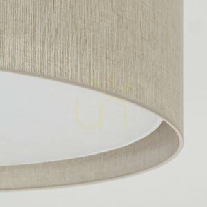 Largo Beige taklampa 6 Xe27 small 2