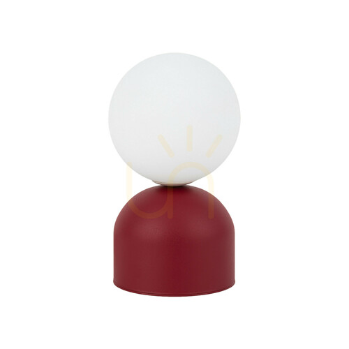 Kontrollera Miki Burgund nattlampa 1 Xg9