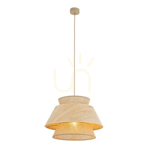 Kalum Wood taklampa 1 Xe27 small 4