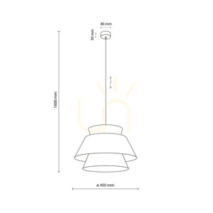 Kalum Wood taklampa 1 Xe27 small 5