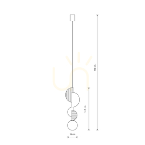 DROPS COLOR A 11194 Nowodvorski pendellampa small 7