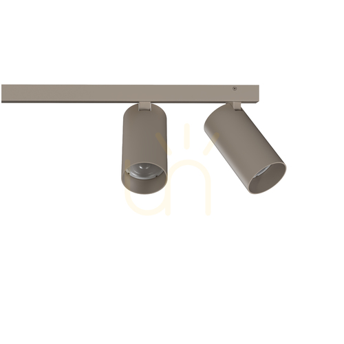 Kontrollera Nowodvorski MONO 12538 beige takspotlight med fyra ljuspunkter, 4×GU10