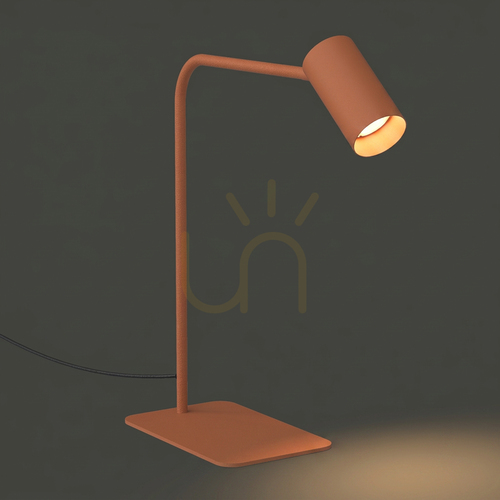 Kontrollera Nowodvorski MONO 12623 skrivbordslampa, terrakotta, GU10