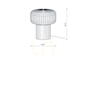 TIKA 11980 bordslampa av Nowodvorski small 6