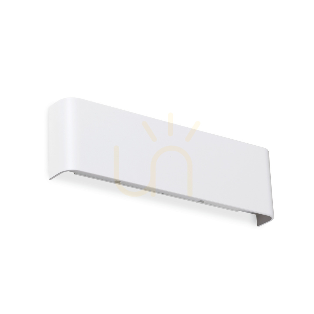 Kontrollera Vägglampa Ideallux DELTA AP D030 vit LED 3000K 30 cm 345154 Vägglampa Ideallux DELTA AP D030 vit LED 3000K 30 cm 345154