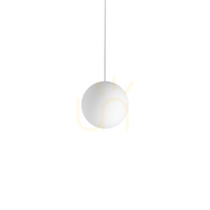 Pendellampa Ideallux MAPA BIANCO SP1 D10 vit glas metall 310800 small 0
