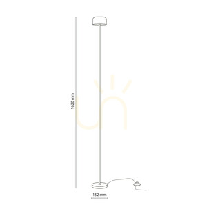 Noa Green LED-golvlampa small 8
