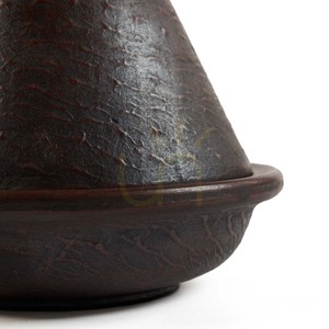 Keramisk tajine BAZAR BIZAR Ethnic Cone 21×21×24 cm terrakotta small 6