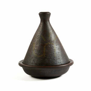 Keramisk tajine BAZAR BIZAR Ethnic Cone 21×21×24 cm terrakotta small 0