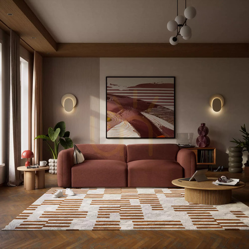 Kontrollera NORREBRO 3-sitsig bäddsoffa – Burgundy City Sofa