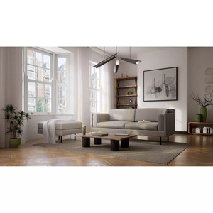 CHELSEA tresitssoffa – färg: taupe från City Sofa small 5