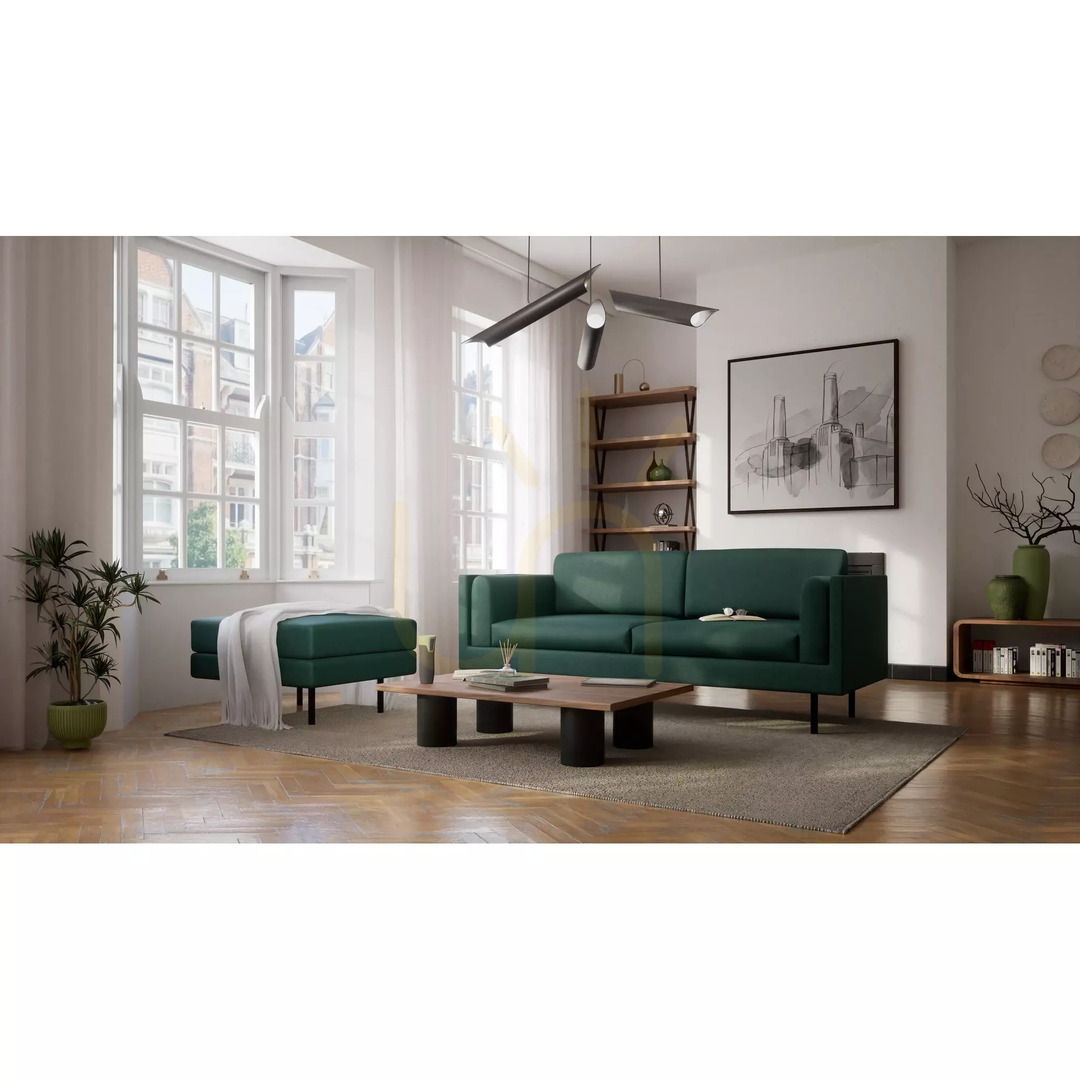Kontrollera CHELSEA ottoman – Green City-soffa CHELSEA ottoman – Green City-soffa