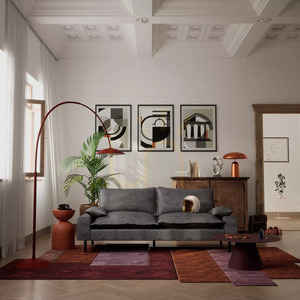 AVENTINE tvåsitssoffa – färg: grafit från City Sofa small 1