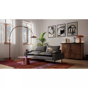 AVENTINE tvåsitssoffa – färg: grafit från City Sofa small 6