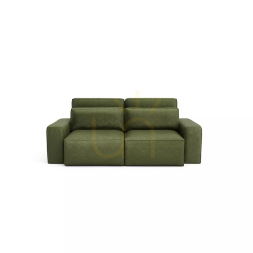 Kontrollera JORDAAN 3-sitsig bäddsoffa – färg: khaki från City Sofa
