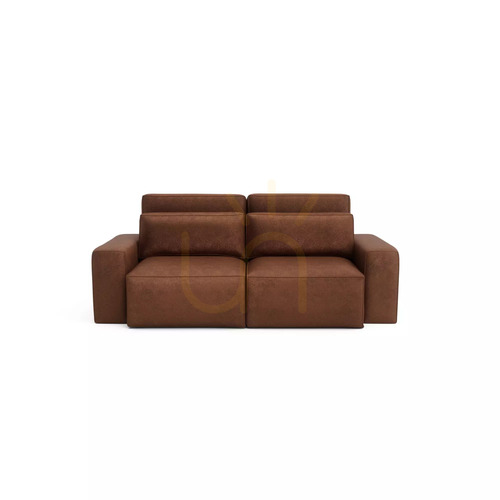 Kontrollera JORDAAN 3-sitsig bäddsoffa – tegelröd, City Sofa