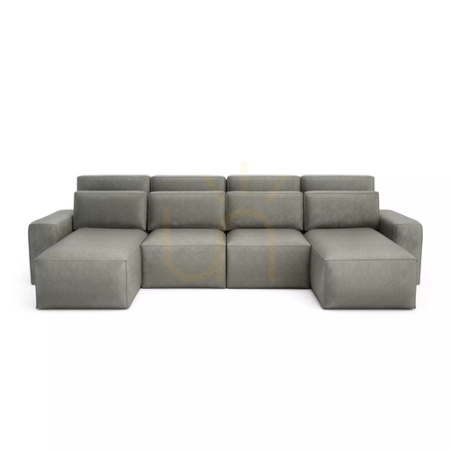 Kontrollera JORDAAN Hörnsoffbädd – U-formad – Ash City Sofa