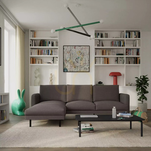 BRERA 4-sitsig hörnsoffa (vänstersidig) – färg: taupe från City Sofa small 1